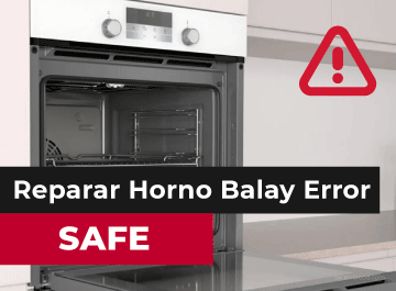 error safe horno balay