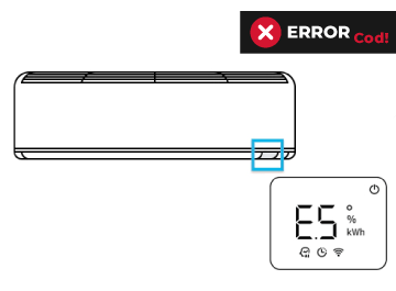 Display Error E5 Samsung