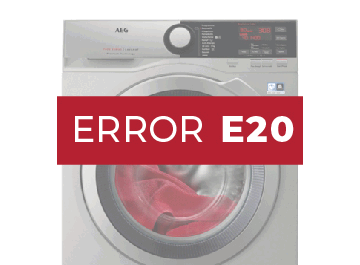 Error E20 lavadora Aeg