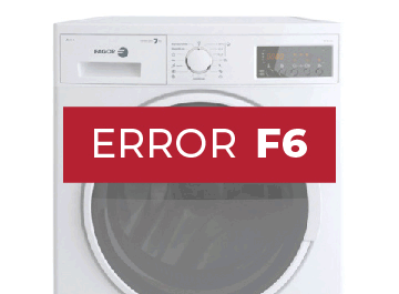 Error F6 lavadora Fagor