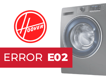 error e02 lavadora hoover
