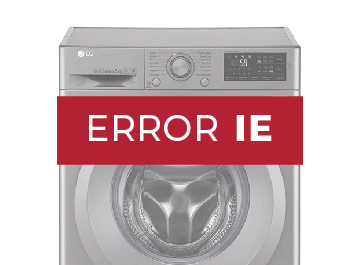 Error lE lavadora LG
