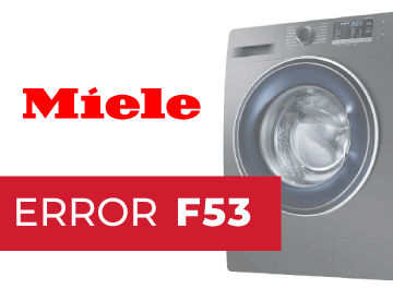 lavadora miele error f53