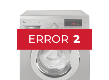 lavadora teka error 2