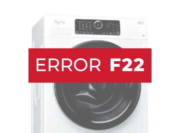 error f22 lavadora whirlpool