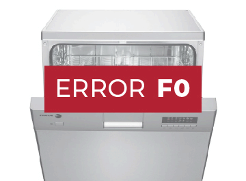 Error F0 lavavajillas Fagor