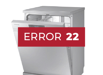 Error 22 lavavajillas Siemens