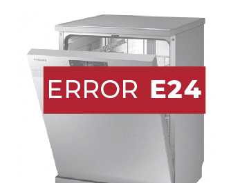 Error E24 lavavajillas Siemens