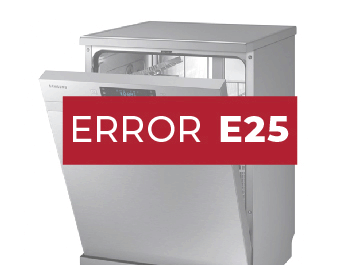 Lavavajillas Siemens error E25