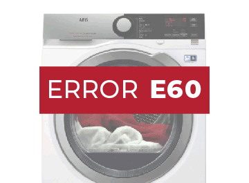 Error E60 secadora Aeg