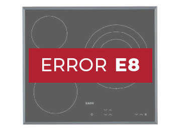 Vitroceramica Aeg error E8