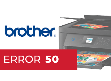 error 50 impresora brother