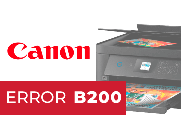 error b200 impresora canon