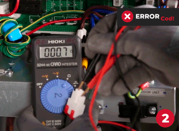 Fase de compresor de aire acondicionado LG