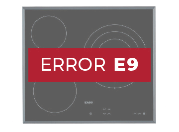 Vitrocerámica Aeg inducción error E9