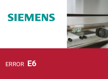 Horno Siemens error E6