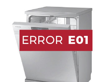 Lavavajillas Siemens error E01