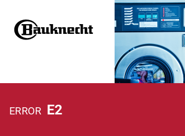 Error E2 lavadora Bauknecht