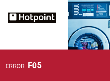 Error F05 lavadora Hotpoint