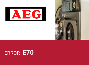 Error E70 secadora AEG