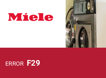 Error F29 secadora Miele