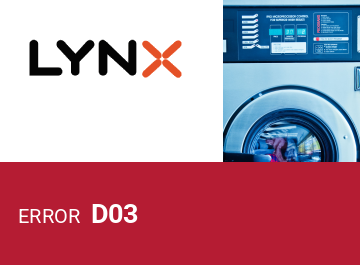 Error D03 lavadora Lynx