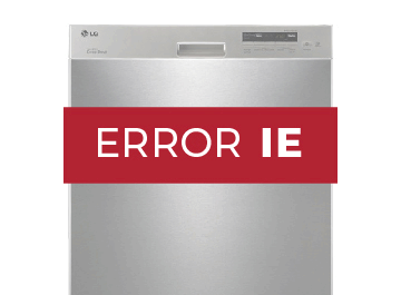 Error IE lavavajillas LG