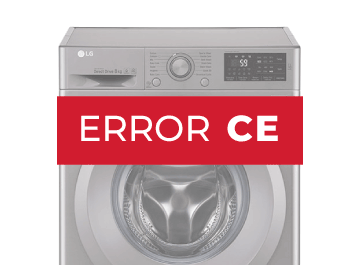 Error CE Lavadora LG