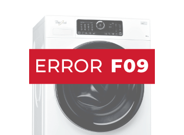 Error F09 lavadora Whirlpool