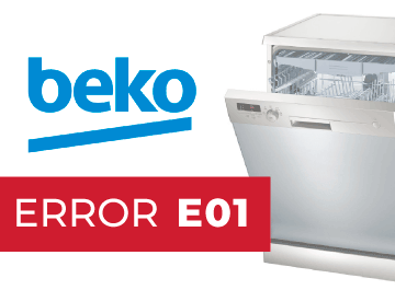 Lavavajillas Beko Error E01