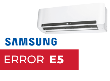 Error E5 Aire Acondicionado Samsung