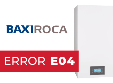 Error E04 caldera Baxiroca