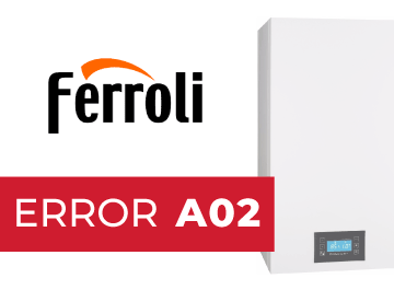 Error A02 Caldera Ferroli