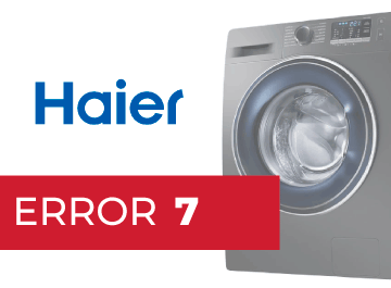 Lavadora Haier Error 7