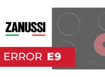 Error E9 Vitrocerámica Zanussi