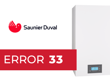 Código error 33 caldera Saunier Duval