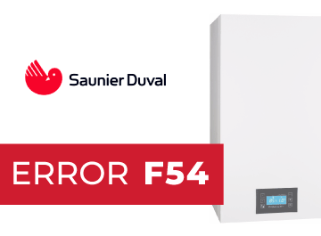 Error F54 caldera Saunier Duval