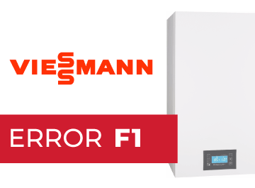 Error F1 caldera Viessmann