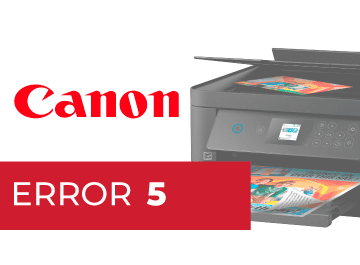 Impresora Canon mp140 error 5