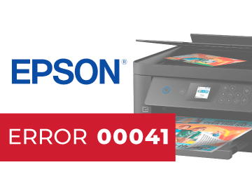 Error de impresora Epson 00041