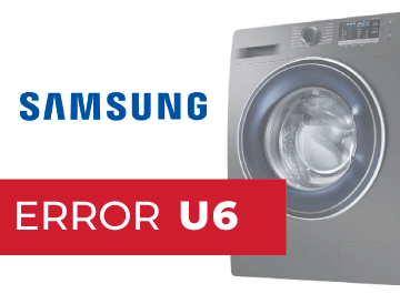 U6 lavadora Samsung