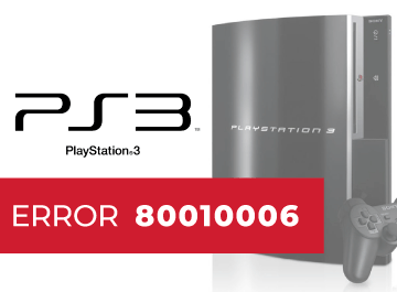 PS3 error 80010006