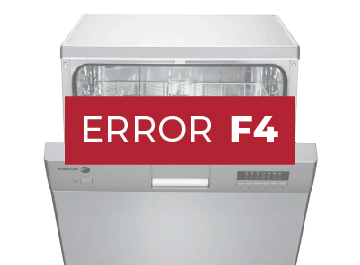 Lavavajillas Fagor error f4