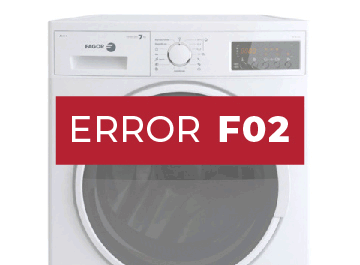 Lavadora Fagor error F02
