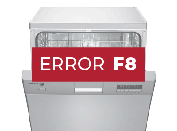 Lavavajillas Fagor error f8