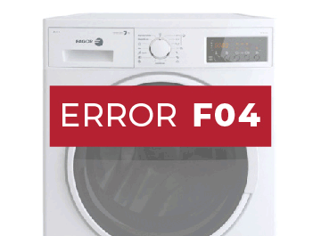 Lavadora Fagor error F04