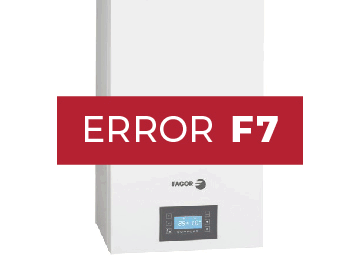 Error F7 caldera Fagor