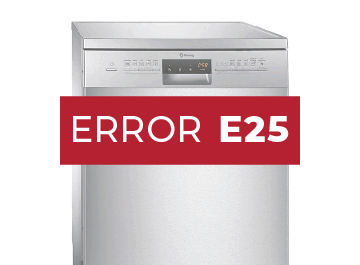 Error E25 lavavajillas Balay
