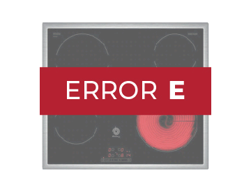 Placa inducción Balay error E