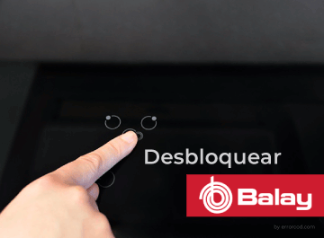 Desbloquear vitrocerámica Balay